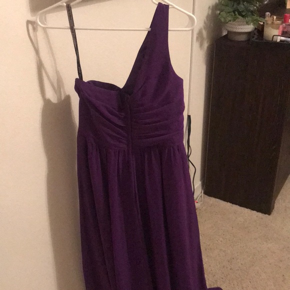 Purple Bridesmaid Dress - Picture 3 of 3